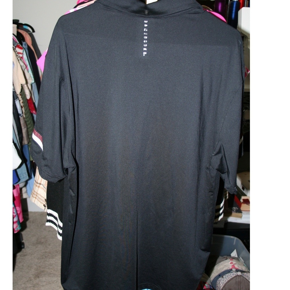 Under Armour South Carolina Gamecocks Polo Shirt Mens XL Black HeatGear Loose - Picture 3 of 8